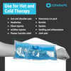 ICEWRAPS 6”x12” Reusable Gel Ice Packs - Hot Cold Compress for Injuries, Chronic Pain, Arm and Shoulder Pain Relief - 2 Pack