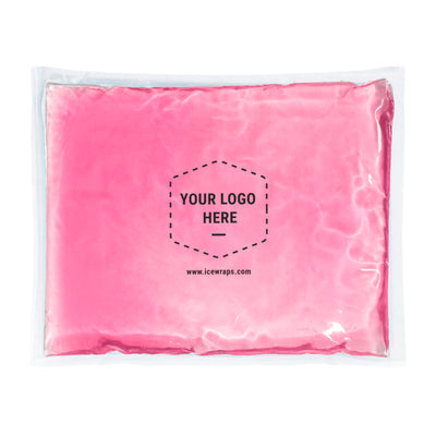 Custom Ice Pack - 10x12 Reusable Gel Pack | Personalized Ice Packs for Dental & Aesthetic Clinics, Chiropractors