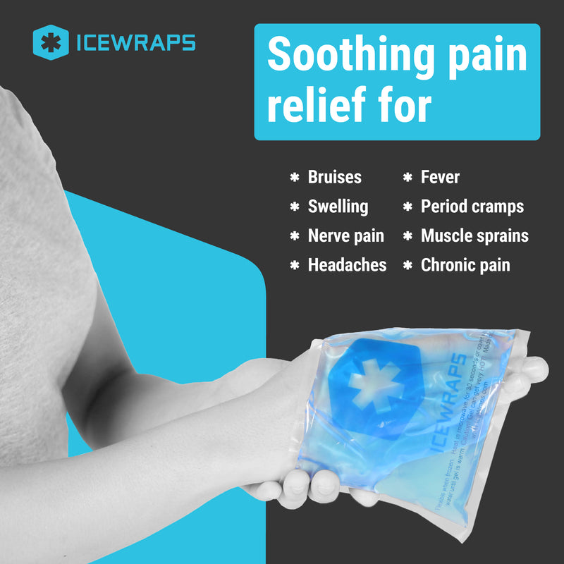 IceWraps.com 5 x 7 Inch Reusable Gel Ice Pack / Hot Pack