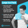 IceWraps 10x14 Standard Cold Therapy Clay Pack with Cover