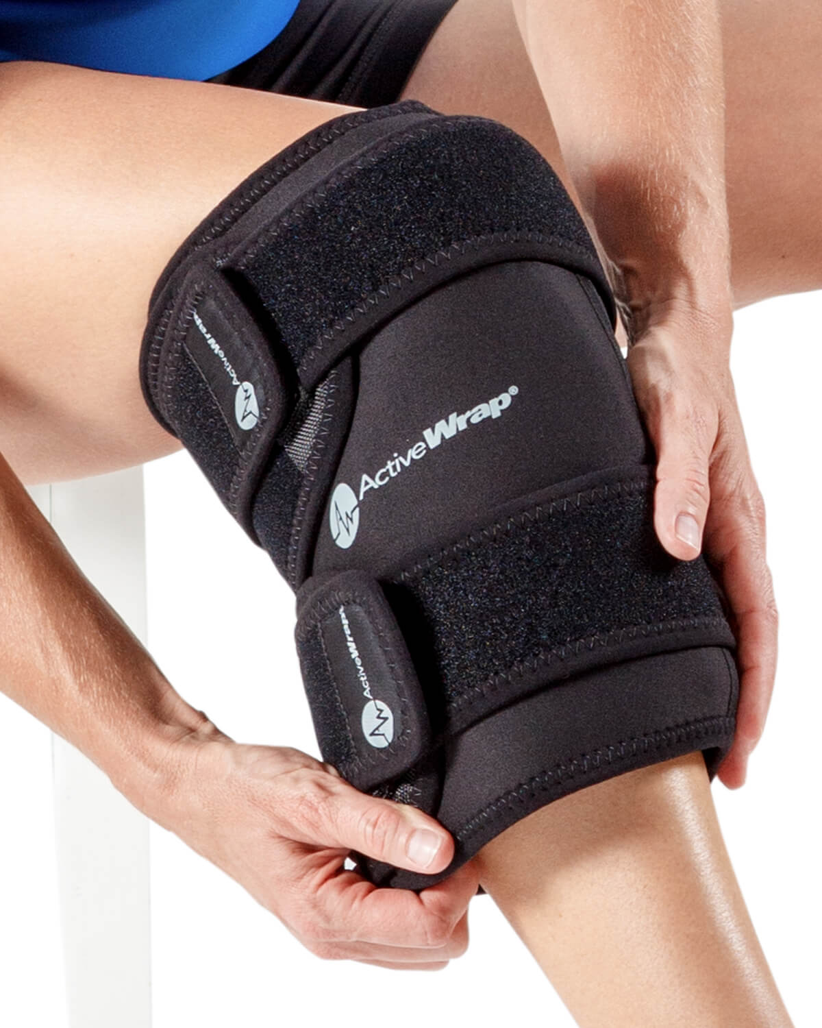 Hot and cold discount wraps for knee
