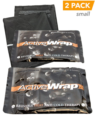 ActiveWrap Reusable Heat/Ice Pack Small, 2 Pack