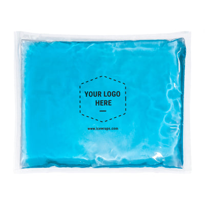 Custom Ice Pack - 10x12 Reusable Gel Pack | Personalized Ice Packs for Dental & Aesthetic Clinics, Chiropractors