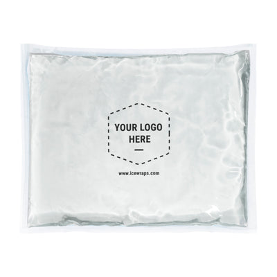 Custom Ice Pack - 10x12 Reusable Gel Pack | Personalized Ice Packs for Dental & Aesthetic Clinics, Chiropractors