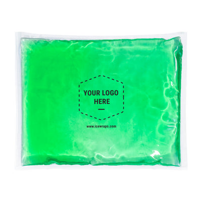 Custom Ice Pack - 10x12 Reusable Gel Pack | Personalized Ice Packs for Dental & Aesthetic Clinics, Chiropractors