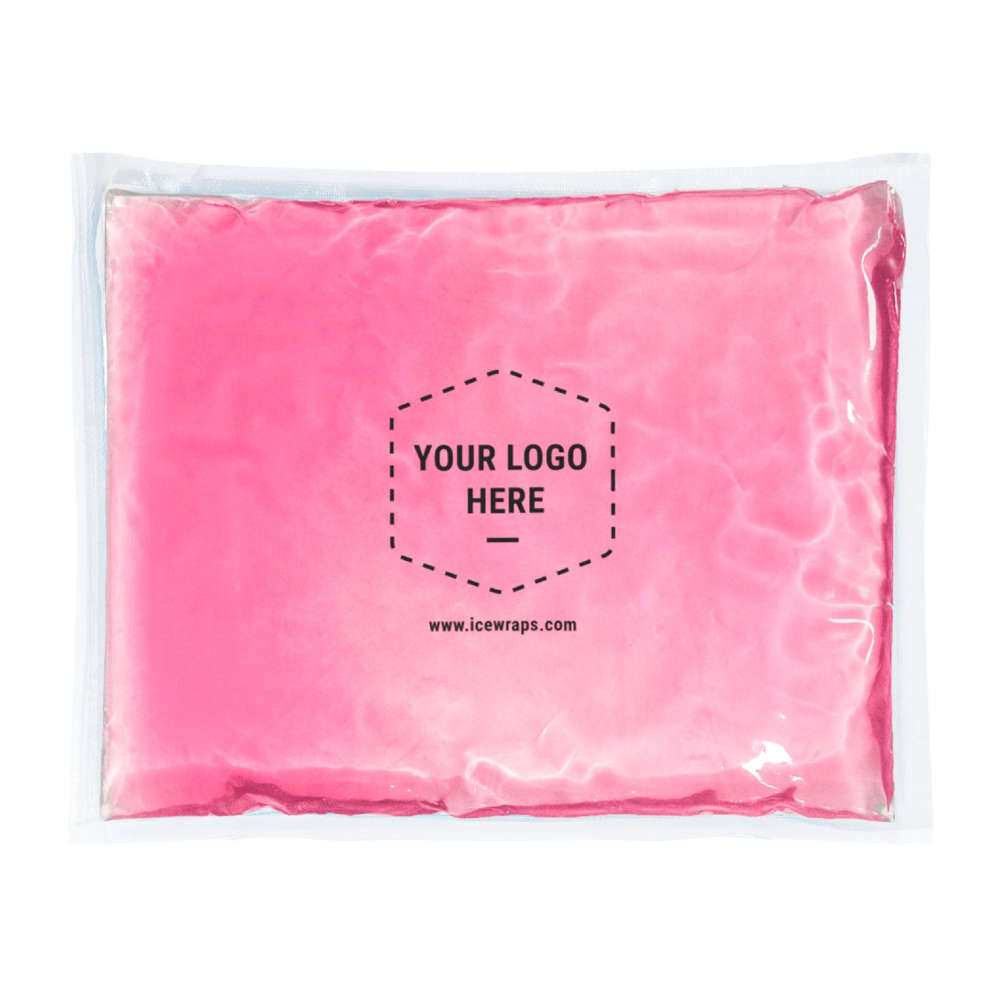 Custom Ice Pack - 10x12 Reusable Gel Pack | Personalized Ice Packs for Dental & Aesthetic Clinics, Chiropractors