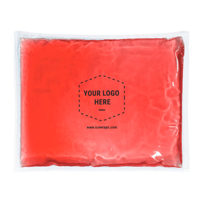 Custom Ice Pack - 10x12 Reusable Gel Pack | Personalized Ice Packs for Dental & Aesthetic Clinics, Chiropractors