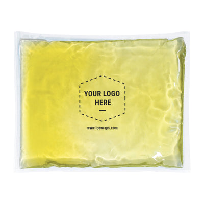 Custom Ice Pack - 10x12 Reusable Gel Pack | Personalized Ice Packs for Dental & Aesthetic Clinics, Chiropractors