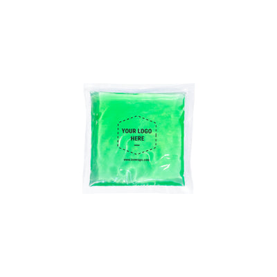 Custom Ice Pack - 3x3 Reusable Gel Pack | Personalized Ice Packs for Dental & Aesthetic Clinics