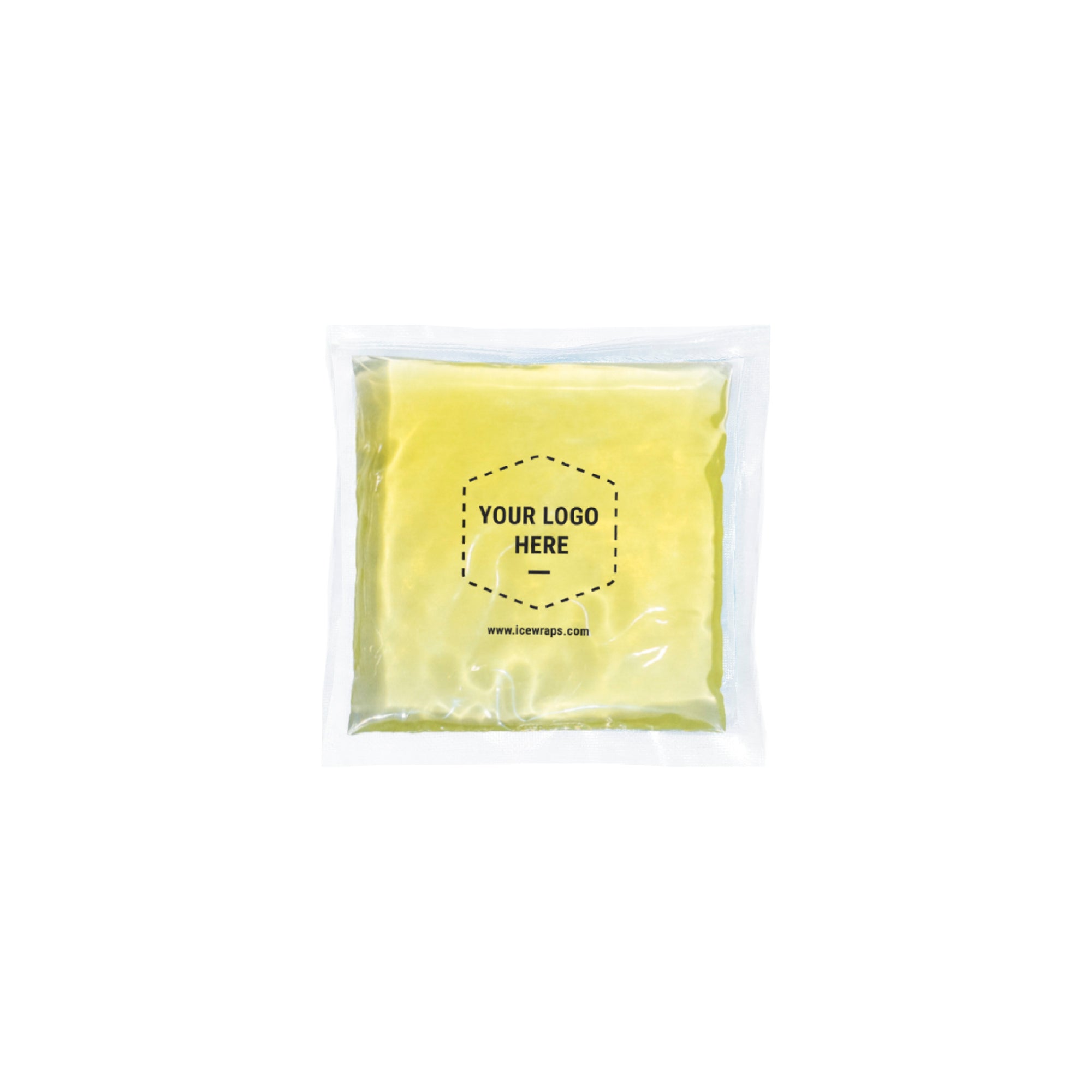 Custom Ice Pack - 3x3 Reusable Gel Pack | Personalized Ice Packs for Dental & Aesthetic Clinics
