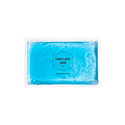 Custom Ice Pack - 3x5 Reusable Gel Pack | Personalized Ice Packs for Dental & Aesthetic Clinics