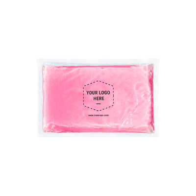 Custom Ice Pack - 3x5 Reusable Gel Pack | Personalized Ice Packs for Dental & Aesthetic Clinics