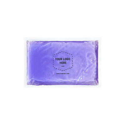 Custom Ice Pack - 3x5 Reusable Gel Pack | Personalized Ice Packs for Dental & Aesthetic Clinics