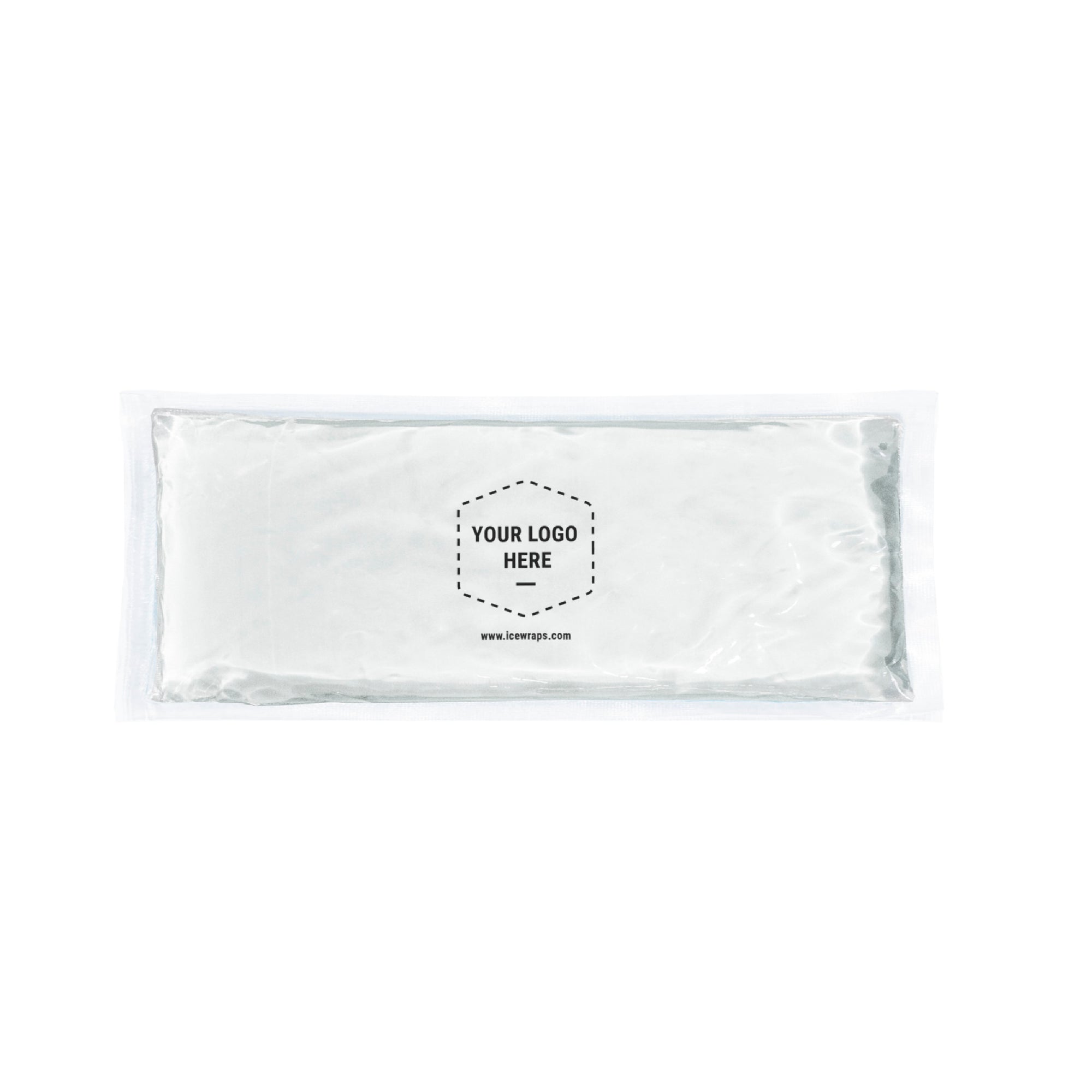 Custom Ice Pack - 4x10 Reusable Gel Pack | Personalized Ice Packs for Dental & Aesthetic Clinics, Chiropractors
