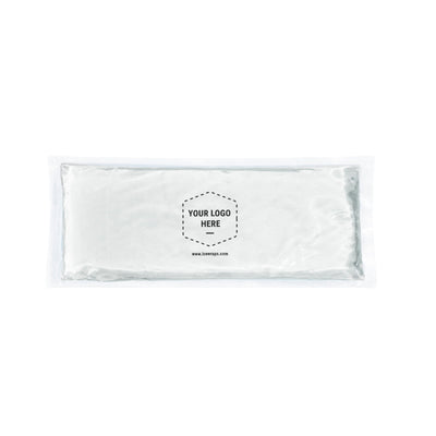 Custom Ice Pack - 4x10 Reusable Gel Pack | Personalized Ice Packs for Dental & Aesthetic Clinics, Chiropractors