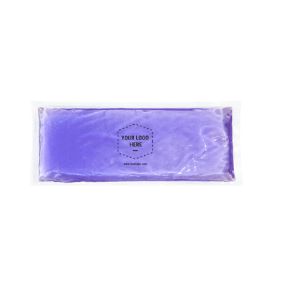 Custom Ice Pack - 4x10 Reusable Gel Pack | Personalized Ice Packs for Dental & Aesthetic Clinics, Chiropractors