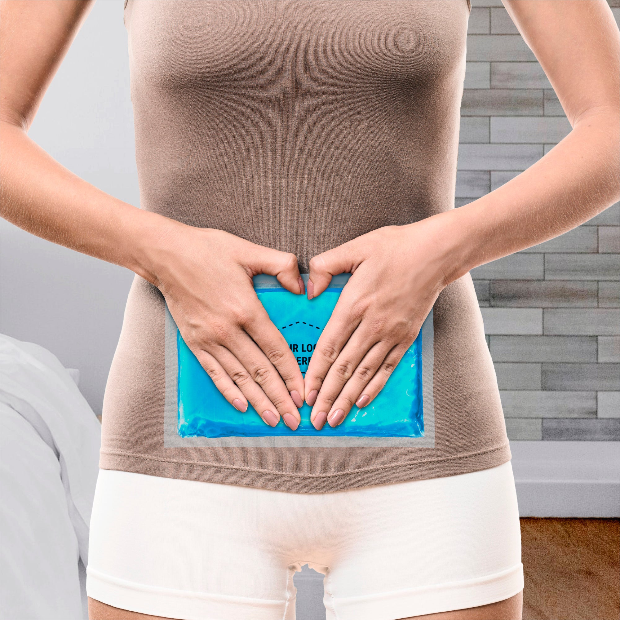 Custom Ice Pack - 6x10 Reusable Gel Pack | Personalized Ice Packs for Dental & Aesthetic Clinics, Chiropractors