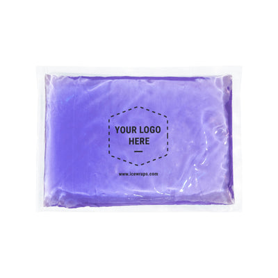 Custom Ice Pack - 6x10 Reusable Gel Pack | Personalized Ice Packs for Dental & Aesthetic Clinics, Chiropractors