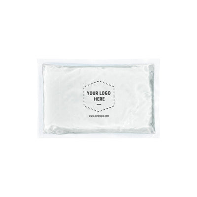 Custom Ice Pack - 3x5 Reusable Gel Pack | Personalized Ice Packs for Dental & Aesthetic Clinics