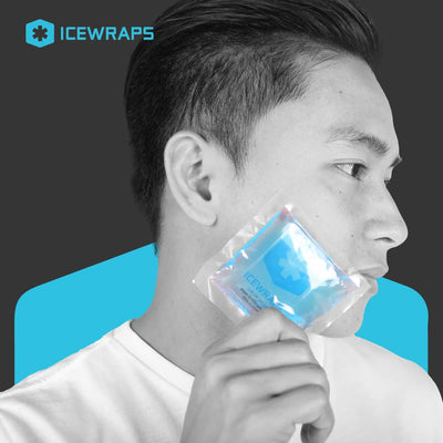 IceWraps 3x3 Mini Reusable Multipurpose Hot/Cold Gel Pack, 6 Pack