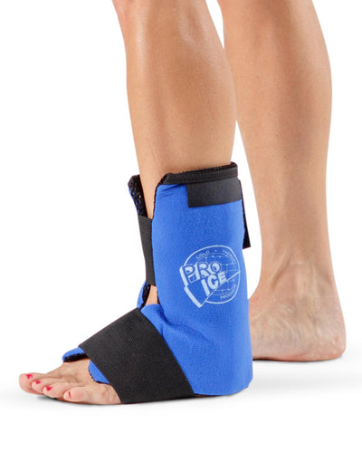 best wearable ankle ice pack with compression wrap