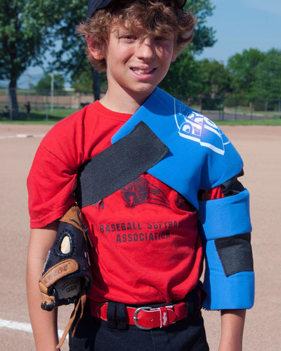 Pro Ice Pitchers Kit Youth Shoulder and Elbow Wrap, PI 820